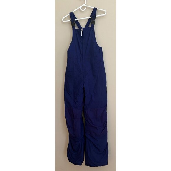 Lands’ End Kids Squall Waterproof Iron Knee Bib Snow Ski Pants Overalls Size 12 - Picture 5 of 12